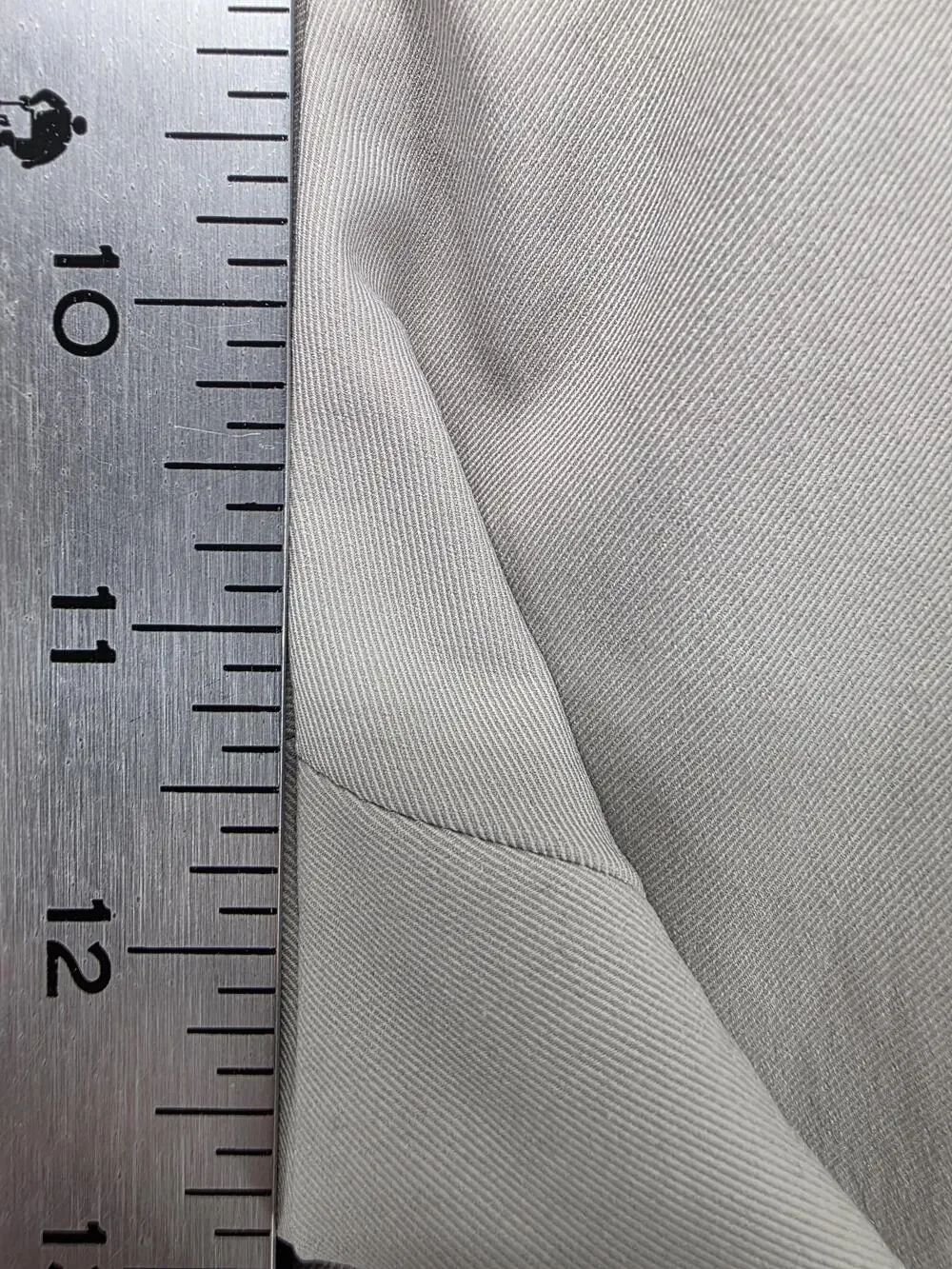 Banana Republic Pants Mens 36x34 Gray Chino Microfiber Polyester Slim Tapered